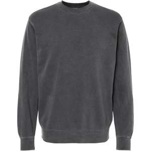 Sweat-shirt à col rond mi-lourd pour homme, teint en pigment, Independent Trading Co., PRM3500, taille L, couleur pigmentée ivoire - Product Image 1