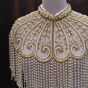Frange de perles pour rideaux, franges à pampilles, vente en gros - Product Image 1