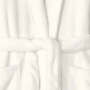 Peignoir en microfleece pour femmes Premium Jack and Jill, doux et moelleux, avec ceinture réglable et poches - Product Image 3