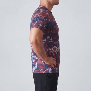 Camiseta de Alto Rendimiento para Hombre, Precio al por Mayor, Ropa Profesional, Camiseta Ringer con Logotipo Personalizado para Hombre - Product Image 3
