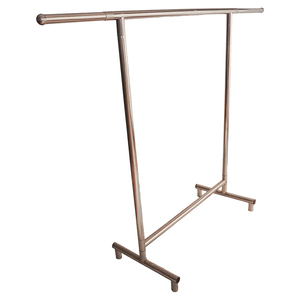Bros Display Foldable Metal Clothing Rack Modern Portable Heavy Duty Luxury Retail Display Stand Garment Rack OEM ODM Vietnam - Product Image 2