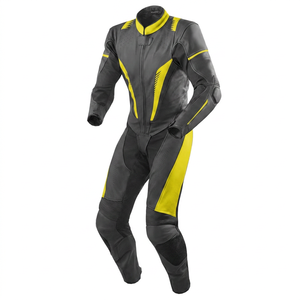 Combinaison de moto en cuir imperméable personnalisée pour homme, course automobile, anti-UV, manches longues, haute qualité, nouvelle arrivée, dernière collection 3D - Product Image 2