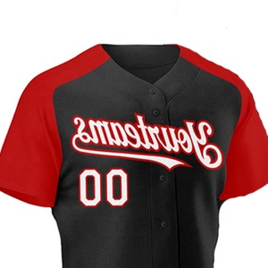 Camiseta de béisbol de calidad superior para hombre, logotipo personalizado, Béisbol impreso, deportes al aire libre, camiseta de béisbol de estilo único, dos tonos de color - Product Image 5
