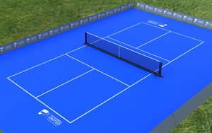 Revêtement de sol en PVC pour terrain de tennis, épaisseur 7 mm, antidérapant, sol sportif intérieur, matériau plastique - Product Image 4