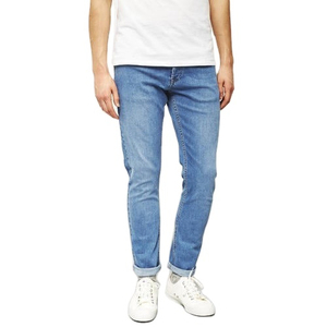 Jeans de Mezclilla para Hombre, Corte Recto, Lavado a la Piedra, Transpirables, Ecológicos, Venta al Por Mayor, OEM, Última Moda, MOQ Bajo, Precio Económico, Más Vendidos - Product Image 5