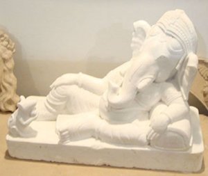 Idol Ganesha blanc, collection - Product Image 4