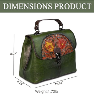 Bolso de Mano para Mujer de Lona, Forma Regular, Suave, Ecológico, Duradero, Ligero, Correa de Hombro Ajustable, Bandolera, Impermeable - Product Image 3