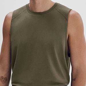 Débardeur Noir Homme Sans Manches Décontracté Tendance Été Vente en Gros - Product Image 4