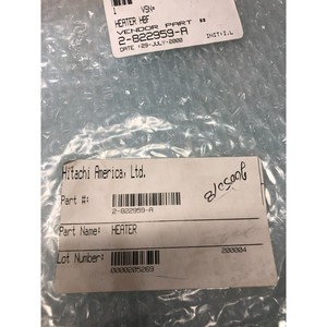 HITACHI 2-822959-A HEATER, HBF, 149322 - Équipements et pièces semi-conductrices d'occasion fiables à l'échelle mondiale chez - Product Image 2
