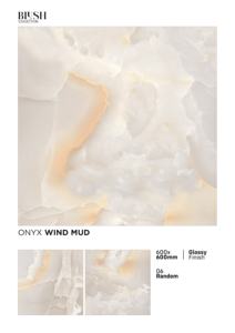 กระเบื้องปูพื้นพอร์ซเลนเคลือบเงาขนาด 600x600 มม. ออกแบบมาเพื่อเพิ่มการกระจายแสงและความเรียบเนียนของพื้นผิว - Product Image 2