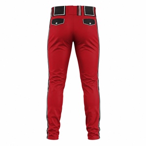 Pantalones de Uniforme de Béisbol de Diseño Personalizado para Hombre y Jóvenes, Transpirables, que Absorben la Humedad, con Rodilleras Acolchadas, Bajo MOQ, Proveedor - Product Image 3