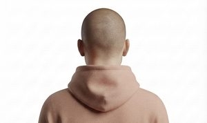 <b>Men's</b> <b>Pink</b> Hooded Sweatshirt Regular Fit Cotton Knitted Casual <b>Hoodie</b> with Front Pocket Autumn Wear - Product Image 6