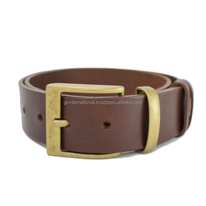 Nouvelle ceinture décontractée pour homme en cuir véritable haut de gamme 2025 avec boucle ardillon en alliage – Vente directe usine de ceintures et accessoires en cuir - Product Image 3