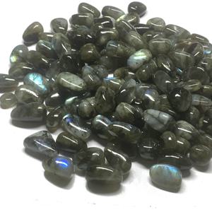 High Quality Natural Labradorite Tumbled <b>Crystal</b> <b>Craft</b> 14mm Blue Semi-Precious Gemstone High Quality Tumbled Pebble Stone - Product Image 1