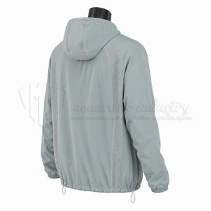 Chaqueta Cortavientos Unisex Personalizada, Impermeable, Transpirable, Ligera, para Deportes al Aire Libre, de Poliéster/Algodón, Invierno, Fabricante OEM ODM - Product Image 5