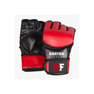 Gants de boxe en cuir pour MMA et sparring, avec logo personnalisé et prix raisonnables, vêtements d'arts martiaux, gants MMA en couleur personnalisée - Product Image 2
