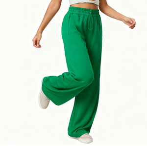 Pantalones Casuales de Lona para Mujer HANO 2024 ODM con Costuras Decorativas, Cintura Media, Cordones, Impermeables, de Secado Rápido, Transpirables y de Pierna Recta - Product Image 2