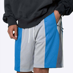 Shorts de sport en maille personnalisés de haute qualité avec logo imprimé pour l'été, pour hommes, pour la natation, la plage, en polyester, sublimation, shorts de basket-ball en maille - Product Image 6