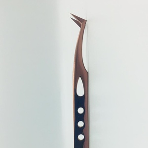 Ensemble de pinces à cils RMI personnalisées, nouveau design, poignée de qualité supérieure, couleur or rose plasma - Product Image 4