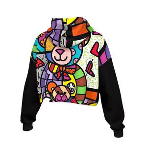 2021 Women Pullover Streetwear <b>Hoodie</b> <b>Gym</b> Crop Top Hoodies Coat Factory Clothing Plain Western - Product Image 2