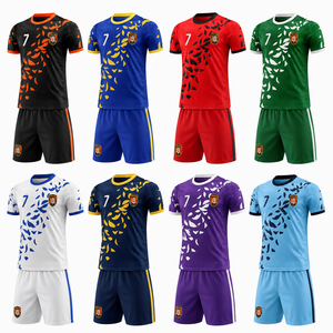 Uniforme de Práctica Personalizado para Niños, Ropa Deportiva de Entrenamiento para Equipos Juveniles, Transpirable, de Secado Rápido, Conjunto de Camisetas Personalizadas, Venta al Por Mayor OEM - Product Image 2