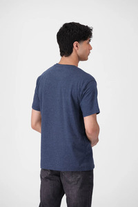 เสื้อยืดออกกำลังกายทรงหลวมพิมพ์โลโก้ด้านหน้าตามสั่ง ผ้าฝ้าย 100% สำหรับผู้ชาย เหมาะสำหรับการเล่นกีฬาและเพาะกาย - Product Image 4