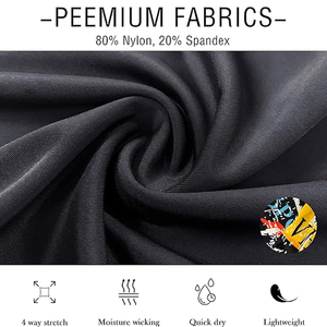 Custom Logo Men Rash Guard <b>Compression</b> T <b>Shirt</b> Short Sleeve Swim <b>Shirt</b> UV Protection OEM Manufacturer Bulk - Product Image 6