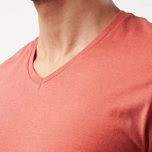 Camisetas Casuales Personalizadas de Alta Calidad 100% Algodón para Hombre, Corte Holgado, Logotipo Frontal, Servicio OEM, Manga Corta, Cuello Redondo, Transpirables - Product Image 3