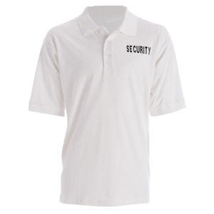 Polo de sécurité OEM avec logo imprimé pour l'été, 100% coton, coupe classique, pour agents de sécurité, vêtements de travail, t-shirt - Product Image 4