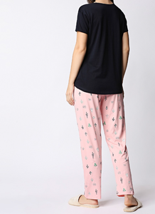 Pyjama en molleton thermique pour femmes, vêtements de nuit d'hiver chauds en flanelle, ensemble de pyjama épais en peluche, vêtements de nuit pour femmes, costume de maison - Product Image 2