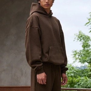 Dark Chocolate <b>Pullover</b> Hoodie Alternative names: * Espresso Brown Hoodie * Coffee Brown Streetwear Hoodie * Premium Fleece Ho - Product Image 4