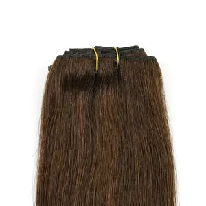 Perruque complète en dentelle 100 % cheveux humains Remy, lisse, avec mèches, longue, brune, texture ondulée naturelle, personnalisable - Product Image 5