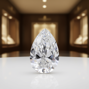 Diamant cultivé en laboratoire IGI certifié 10,03 carats, taille poire, VS1, haute qualité et polyvalent - Product Image 3