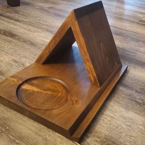 RR ENTERPRISES <b>Solid</b> <b>Wood</b> Home Office File and Book Stand Elegant <b>Bookcase</b> & Bookshelf - Product Image 4
