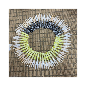 Cuillère à glace en nacre du Vietnam et fourchette à remuer Logo OEM, coquille naturelle, offre de gros nacre naturelle - Product Image 3