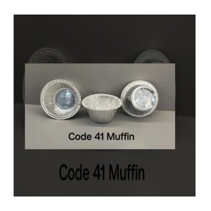 Contenedor de Aluminio Resistente para Muffins de 41 Celdas, Apto para Horno y Microondas, Disponible a un Precio Accesible - Product Image 1