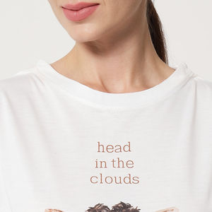 เสื้อยืดแขนสั้นผ้าฝ้ายคุณภาพสูงและกางเกงขาสั้น ชุดเซ็ตคู่ ดีไซน์ใหม่ ชุดฤดูร้อนสำหรับผู้หญิง ชุดสองชิ้น รับสั่งทำ - Product Image 6