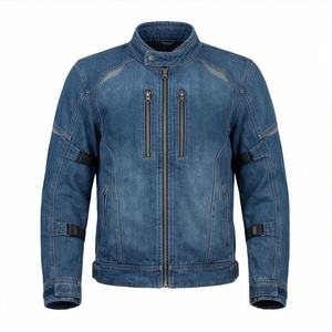 Chaqueta de Motociclismo Deportiva Impermeable y Cortavientos Cordura para Hombre con Protectores Aprobados por la CE, Equipo de Protección Duradero para Motociclistas - Product Image 1