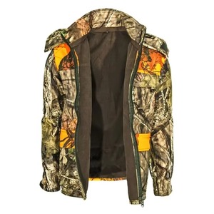 Combinaison de chasse coupe-vent sur mesure de qualité supérieure, manches longues, fermeture éclair, capuche, multi-poches, survêtement d'hiver pour la randonnée et la chasse aux animaux - Product Image 6