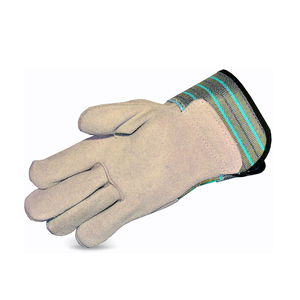 Mitaines de travail en cuir de haute qualité, mitaines de sécurité très demandées pour une utilisation à usage général avec impression de logo personnalisée - Product Image 3