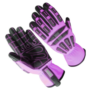 Heavy Duty Impact Resistant Mechanic Gloves Reinforced Synthetic Leather TPR Rubber Personal Protective Safety Gloves Designed - Product Image 2