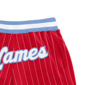 Customized Sublimation Shorts for Men Sports Team Shorts Club Name Shorts Training Shorts <b>Custom</b> Logo Shorts Manufacturer - Product Image 4