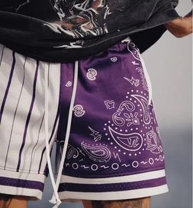 Men's Custom Logo Silk Woolen Summer Gym Running Shorts Double <b>Layer</b> Designer Cargo Style Casual Eco-Friendly Solid Men Shorts - Product Image 6