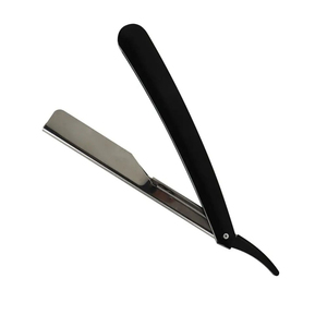 Barber Razor Theme <b>Plastic</b> Handle <b>Sliding</b> Blade Barber Saloon Use Razor Top Hugh Quality With Custom Logo Straight Razor - Product Image 4