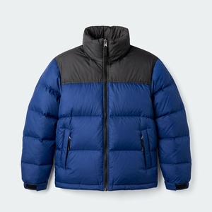Custom <b>Mens</b> Urban Puffer Jacket Oversized Quilted Winter <b>Coat</b> Streetwear Private Label Wholesale Outerwear - Product Image 5
