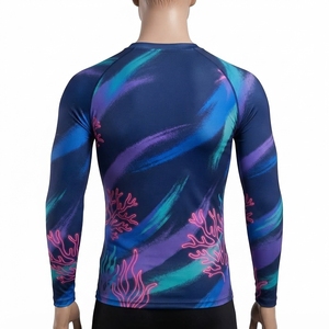 Camiseta de Compresión para Hombre, Manga Larga, Estilo Bape, Ropa Deportiva, Camisetas para Hombre, Top Deportivo para Entrenamiento y Fitness - Product Image 4