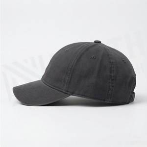 Casquette de baseball unisexe réglable à 6 panneaux, couleur unie, en sergé de coton, chapeau décontracté pour adultes - Product Image 3
