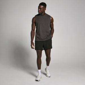 Camiseta sin mangas 100% algodón para hombre, chaleco informal de verano, transpirable, para gimnasio, entrenamiento, básica, lisa, sin mangas, venta al por mayor, OEM - Product Image 3