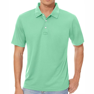 Polo pour homme de haute qualité 100% coton à manches courtes, séchage rapide, style décontracté, broderie et services OEM - Product Image 2