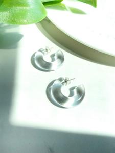 MN EXPORTS Colorful Resin <b>Drop</b> Earrings Handmade Epoxy Art Jewelry Stylish Statement for Women Everyday Wear Party Islam - Product Image 6